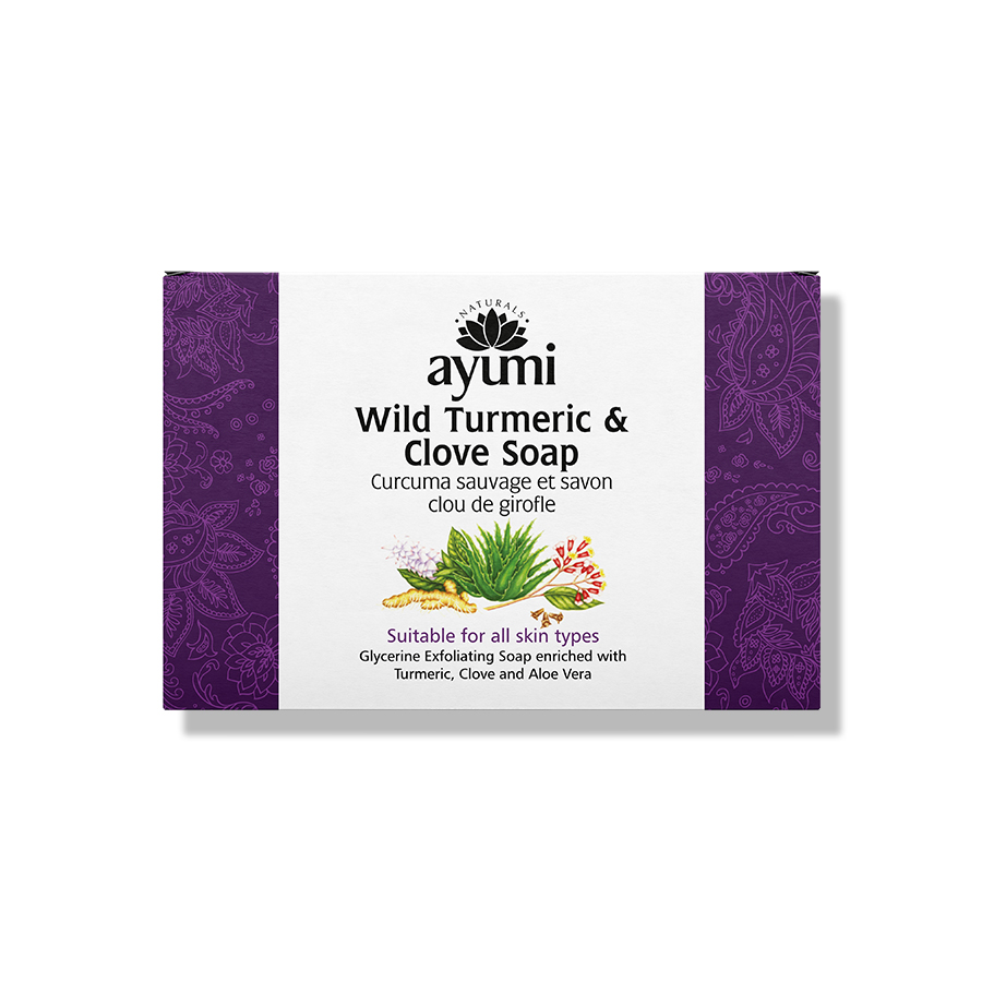Savon Ayurvédique Au Curcuma Holy Lama - 100g, Purifiant, Vegan, Neuf